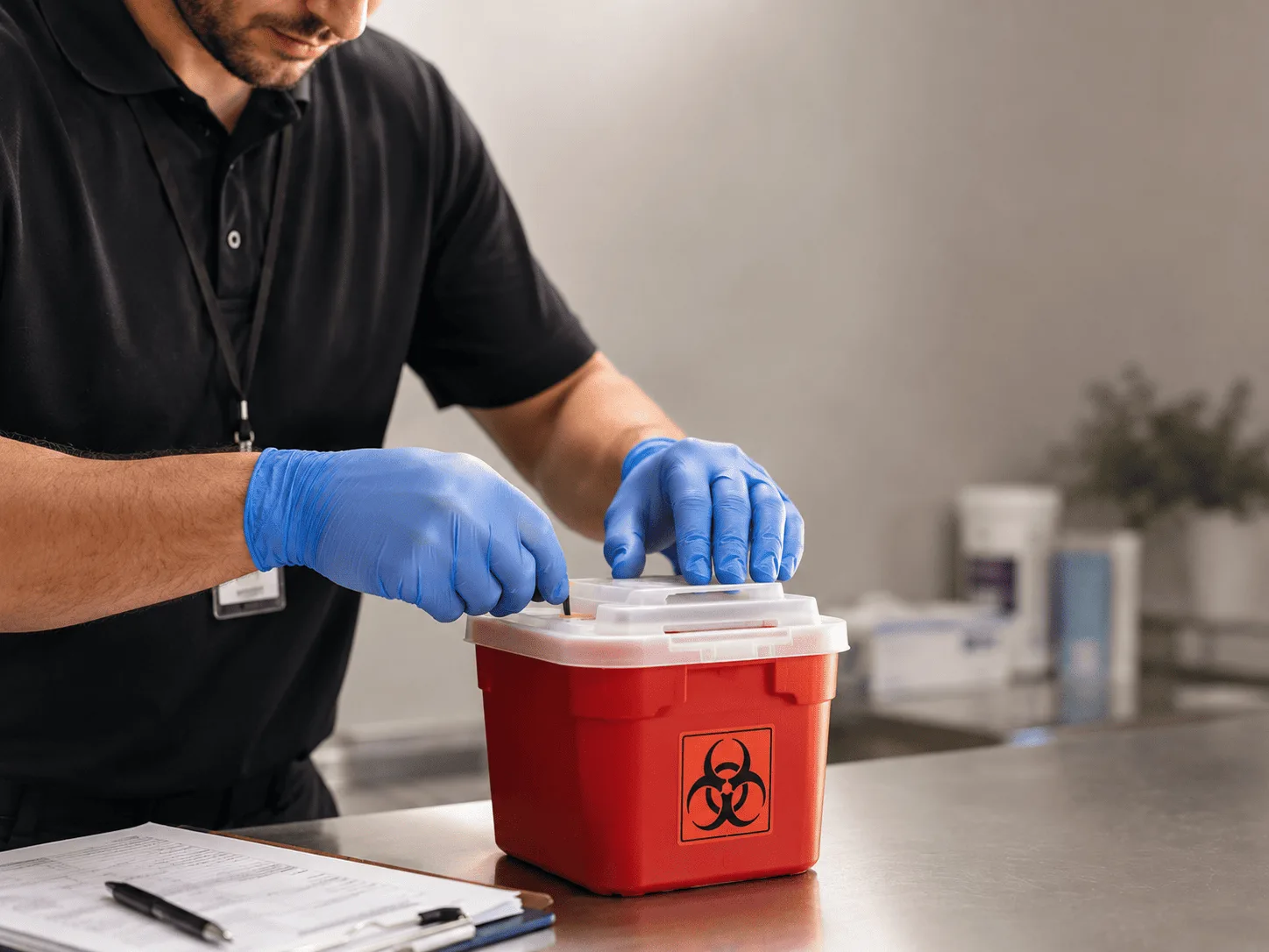 Why choose Sharps Waste Disposal in Claude, TX